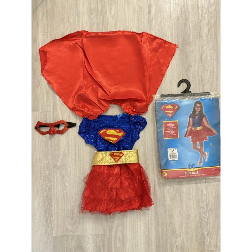 Rubies Halloween Costume SuperGirl Child Enfant Size: 2-4 years 1-2
